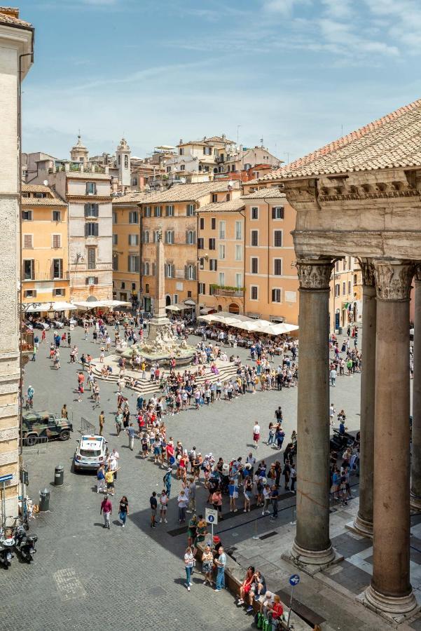 Rotonda 23 - Pantheon View Apartment Rome Bagian luar foto