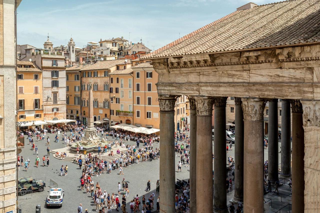 Rotonda 23 - Pantheon View Apartment Rome Bagian luar foto